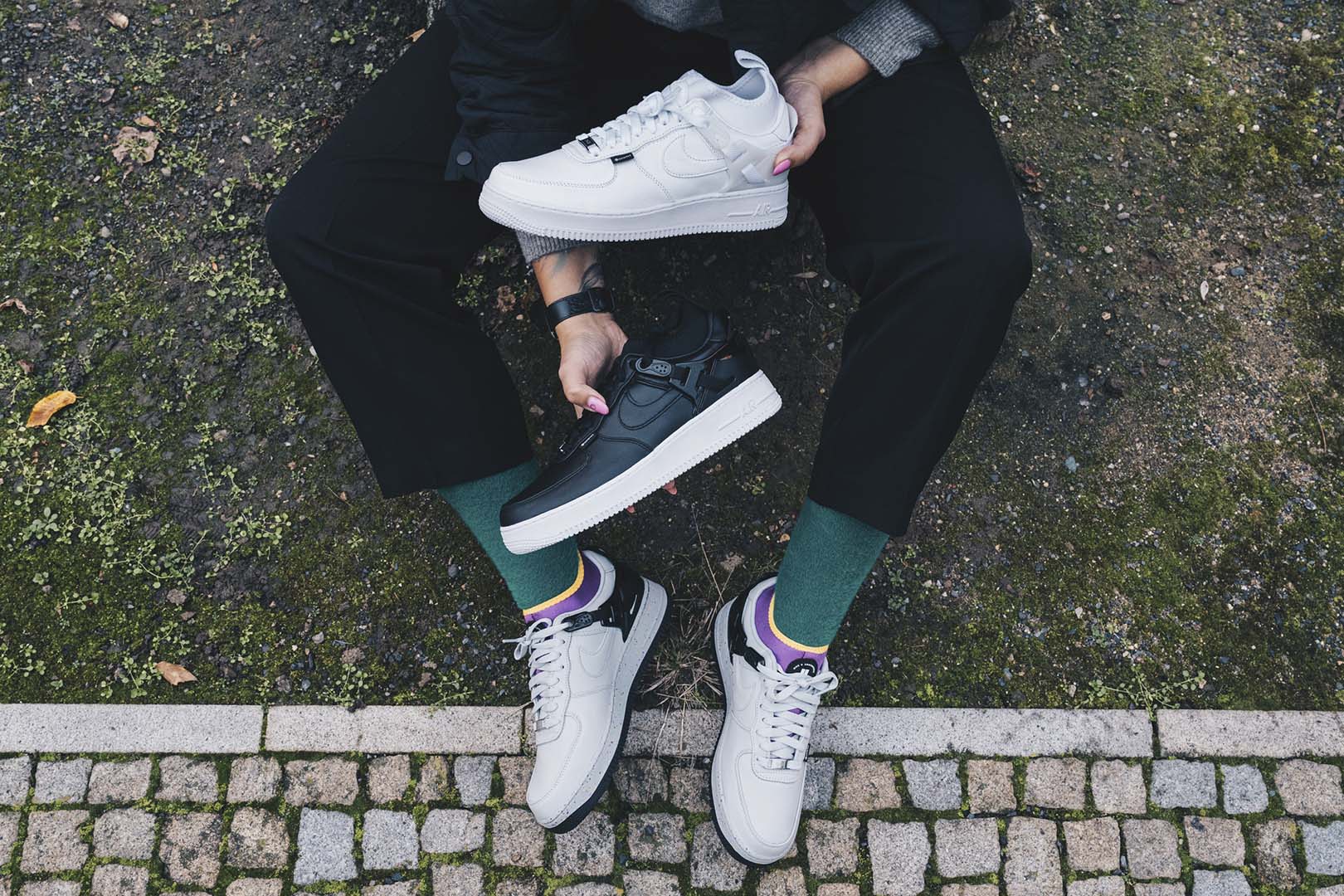 Men's shoes Nike x Undercover Air Force 1 Low SP Grey Fog/ Grey